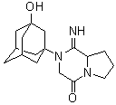 CAS 登录号：1789703-37-2, 六氢-2-(3-羟基金刚烷-1-基)-1-亚氨基-吡咯并[1,2-a]吡嗪-4(1H)-酮