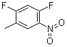 structure of CAS# 179011-38-2, 2,4-Difluoro-5-nitrotoluene