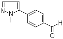 structure of CAS# 179055-28-8, 4-(1-甲基-1H-吡唑-5-基)苯甲醛