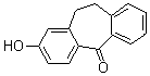 structure of CAS# 17910-73-5, 10,11-Dihydro-2-hydroxy-5H-dibenzo[a,d]cyclohepten-5-one