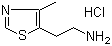structure of CAS# 17928-09-5, 4-甲基-5-噻唑乙胺盐酸盐