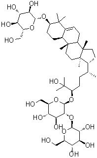 CAS # 1793003-47-0, (3beta,9beta,10alpha,24R)-3-(beta-D-Glucopyranosyloxy)-25-hydroxy-9-methyl-19-norlanost-5-en-24-yl 2-O-beta-D-glucopyranosyl-beta-D-glucopyranoside