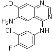 structure of CAS# 179552-75-1, N-(3-Chloro-4-fluorophenyl)-7-methoxy-6-aminoquinazolin-4-amine