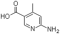 structure of CAS# 179555-11-4, 2-Amino-4-methyl-5-pyridinecarboxylic acid