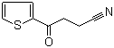 structure of CAS# 17960-38-2, 4-氧代-4-(2-噻吩基)丁腈