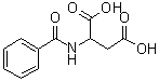 CAS 登录号：17966-68-6, N-苯甲酰基-DL-天冬氨酸