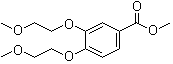 structure of CAS# 179688-14-3, 3,4-二(2-甲氧基乙氧基)苯甲酸甲酯