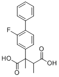 CAS # 1797883-74-9, Flurbiprofen EP Impurity B, 2-(2-Fluoro-[1,1'-biphenyl]-4-yl)-2,3-dimethylsuccinic acid