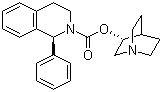CAS # 180272-14-4, Solifenacin, 1(S)-Phenyl-1,2,3,4-tetrahydroisoquinoline-2-carboxylic acid 3(R)-quinuclidinyl ester
