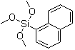 structure of CAS# 18052-76-1, 1-萘基三甲氧基硅烷