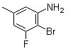 structure of CAS# 1805421-04-8, 2-溴-3-氟-5-甲基苯胺