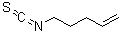 structure of CAS# 18060-79-2, 4-Pentenyl isothiocyanate