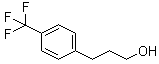 structure of CAS# 180635-74-9, 4-(Trifluoromethyl)benzenepropanol