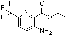 CAS 登录号：1807100-39-5, 3-氨基-6-(三氟甲基)吡啶-2-羧酸乙酯