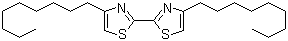 structure of CAS# 180729-91-3, 4,4'-二壬基-2,2'-联噻唑
