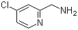 structure of CAS# 180748-30-5, 4-氯-2-吡啶甲胺