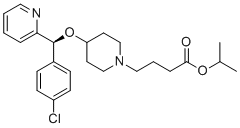 structure of CAS# 1807607-93-7, 贝他斯汀异丙基酯