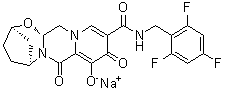 CAS # 1807988-02-8, Bictegravir sodium, (2R,5S,13aR)-2,3,4,5,7,9,13,13a-Octahydro-8-hydroxy-7,9-dioxo-N-[(2,4,6-trifluorophenyl)methyl]-2,5-methanopyrido[1',2':4,5]pyrazino[2,1-b][1,3]oxazepine-10-carboxamide sodium salt (1:1), GS 9883-01