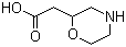 structure of CAS# 180863-27-8, 2-吗啉乙酸
