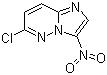 structure of CAS# 18087-76-8, 6-Chloro-3-nitroimidazo[1,2-b]pyridazine