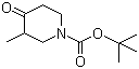 structure of CAS# 181269-69-2, 3-甲基-4-氧代哌啶-1-羧酸叔丁酯
