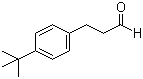 structure of CAS# 18127-01-0, 4-叔丁基苯丙醛