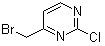 structure of CAS# 181363-06-4, 4-溴甲基-2-氯嘧啶