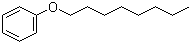 CAS # 1818-07-1, Octyl phenyl ether, 1-(Octyloxy)benzene, 1-Octyl phenyl ether, 1-Phenoxyoctane, Phenyl octyl ether, n-Octyl phenyl ether, n-Octyloxybenzene