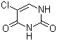 structure of CAS# 1820-81-1, 5-Chlorouracil