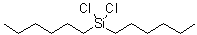 structure of CAS# 18204-93-8, Dihexyldichlorosilane
