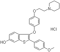 CAS # 182133-27-3, Arzoxifene hydrochloride, LY 353381 HCl, SERM 3