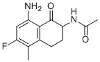 CAS # 182182-31-6, N-(8-Amino-6-fluoro-5-methyl-1-oxo-1,2,3,4-tetrahydronaphthalen-2-yl)acetamide