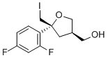 CAS # 182210-71-5, Posaconazole Impurity 115, ((3R,5R)-5-(2,4-difluorophenyl)-5-(iodomethyl)tetrahydrofuran-3-yl)methanol