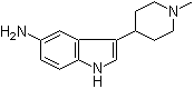 CAS 登录号：182564-38-1, 3-(1-甲基-4-哌啶基)-1H-吲哚-5-胺