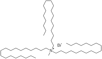 structure of CAS# 18262-86-7, Methyltrioctadecylammonium bromide