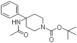 CAS 登录号：182621-52-9, 4-(乙酰基氨基)-4-苯基-1-哌啶甲酸叔丁酯