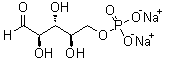 structure of CAS# 18265-46-8, D-核糖 5-磷酸酯二钠盐