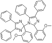 CAS 登录号：1831-70-5, 2-(2-甲氧基苯基)-4,5-二苯基咪唑-1,2'-二聚体