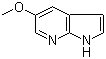 structure of CAS# 183208-36-8, 5-甲氧基-7-氮杂吲哚