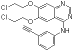 CAS 登录号：183321-82-6, 6,7-二(2-氯乙氧基)-N-(3-乙炔基苯基)-4-喹唑啉胺