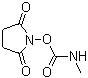 CAS 登录号：18342-66-0, N-琥珀酰亚胺基-N-甲基氨基甲酸酯