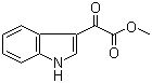 structure of CAS# 18372-22-0, 吲哚-3-乙醛酸甲酯
