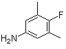 structure of CAS# 1840-27-3, 4-Fluoro-3,5-dimethylaniline