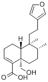 CAS # 18411-75-1, Hautriwaic acid, (-)-Hautriwaic acid, 5,9-Di-epi-vishautriwaic acid