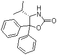 structure of CAS# 184346-45-0, (S)-(-)-4-Isopropyl-5,5-diphenyl-2-oxazolidinone