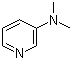 structure of CAS# 18437-57-5, N,N-Dimethylpyridin-3-amine