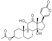 CAS # 184673-79-8, Acetylarenobufagin, (3beta,5beta,11alpha)-3-(Acetyloxy)-11,14-dihydroxy-12-oxobufa-20,22-dienolide