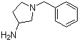 structure of CAS# 18471-40-4, 1-Benzyl-3-aminopyrrolidine