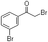 structure of CAS# 18523-22-3, 2,3'-二溴苯乙酮