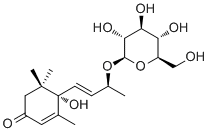 CAS 登录号：185414-25-9, Corchoionoside C, (6S,9S)-长寿花糖甙